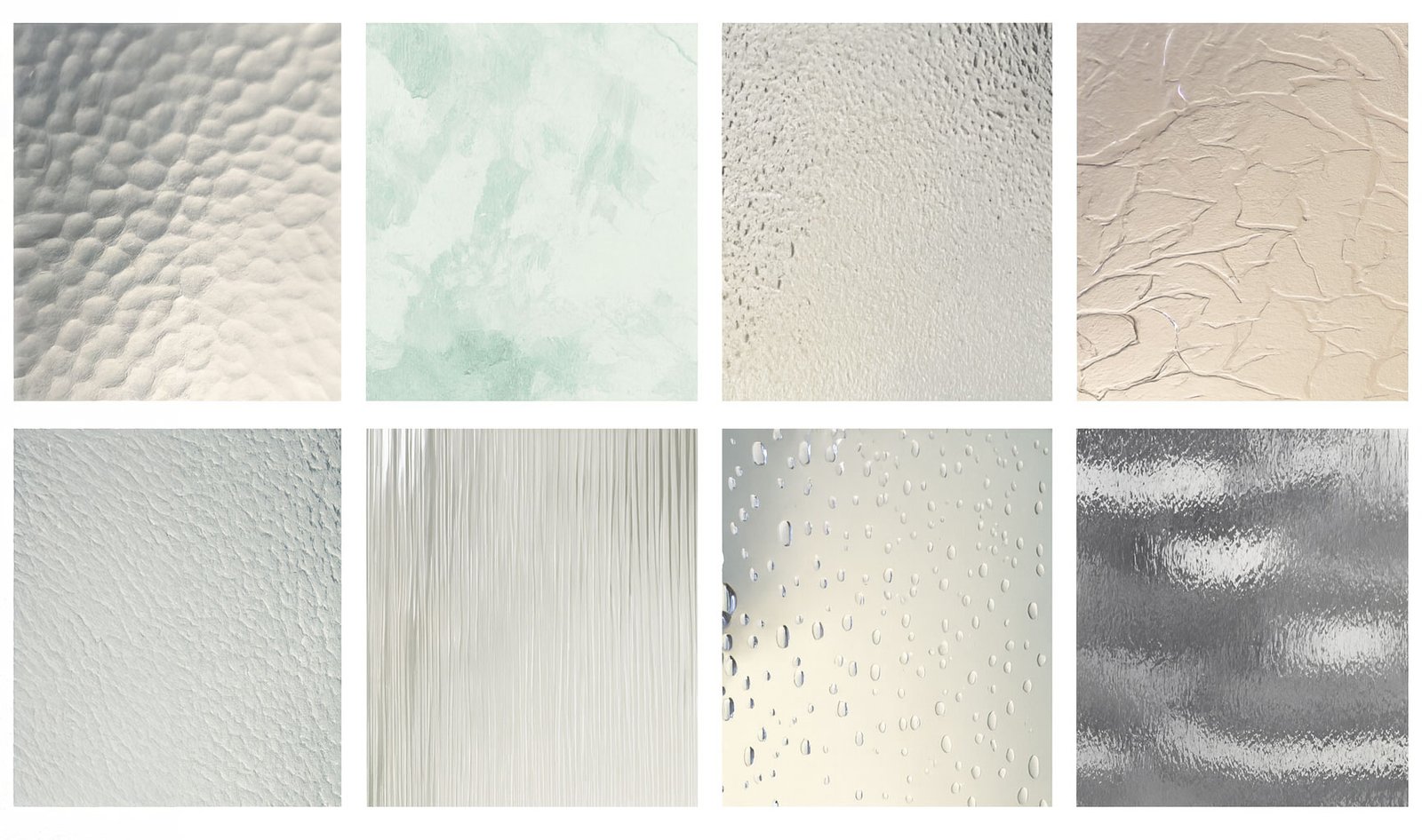 All types of glass product